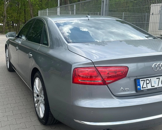 Audi A8 cena 79600 przebieg: 225300, rok produkcji 2012 z Kosów Lacki małe 254